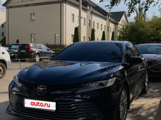 2021 Toyota Camry VIII (XV70), чёрный, 3800000 рублей, вид 1