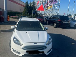 2017 Ford Focus III Рестайлинг, белый, 1330000 рублей, вид 3