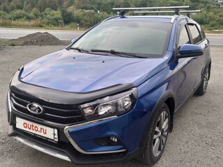 2021 Lada (ВАЗ) Vesta SW Cross I, синий, 1700000 рублей, вид 1