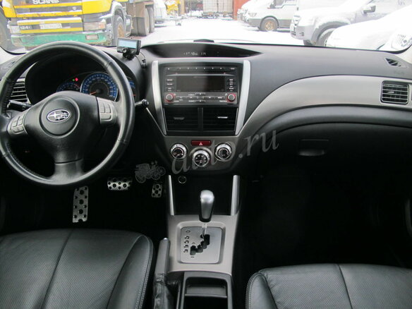 2008 Subaru Forester II Рестайлинг, чёрный - вид 6