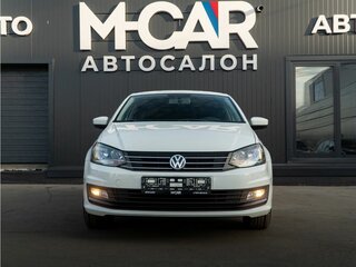 2018 Volkswagen Polo V Рестайлинг, белый, 1149000 рублей, вид 2