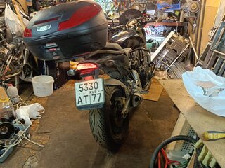 2008 Honda CB 600F Hornet, чёрный, 900000 рублей, вид 3
