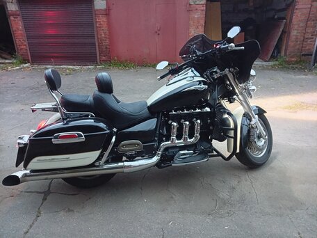 2013 Triumph Rocket III, чёрный, 850000 рублей, вид 1