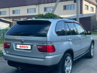 2002 BMW X5 3.0i I (E53), серебристый, 1050000 рублей, вид 2