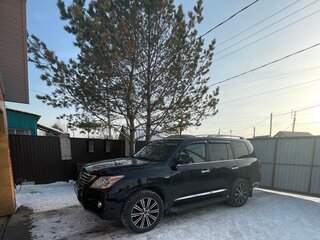 2008 Lexus LX 570 III, чёрный, 3750000 рублей, вид 1
