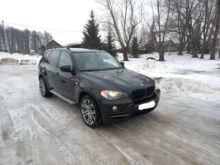 2008 BMW X5 3.0si II (E70), чёрный, 1580000 рублей, вид 4