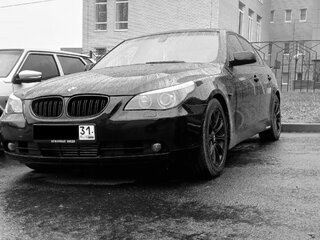 2005 BMW 5 серии 525d V (E60/E61), чёрный, 1300000 рублей, вид 2