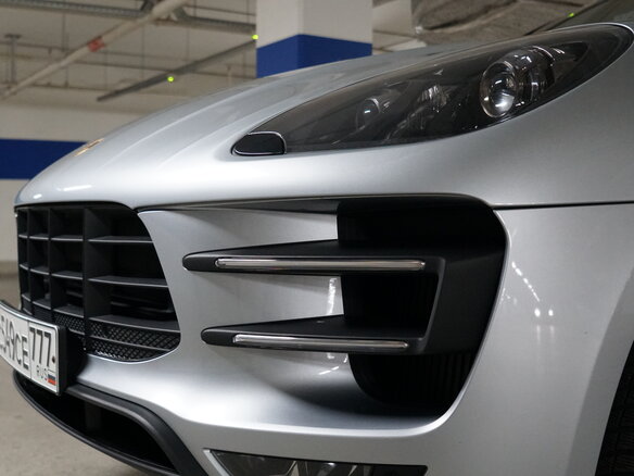 2015 Porsche Macan Turbo I, серебристый - вид 12