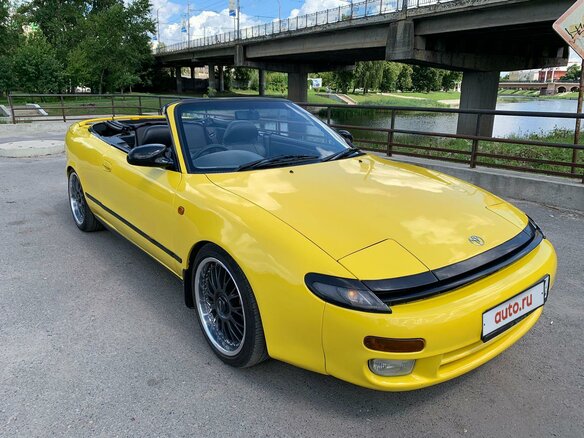1993 Toyota Celica GT V (T180), жёлтый - вид 6