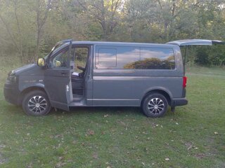 2014 Volkswagen Caravelle T5 Рестайлинг, серый, 2050000 рублей, вид 4
