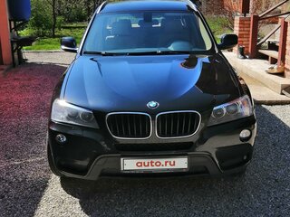 2013 BMW X3 20i xDrive II (F25), чёрный, 2800000 рублей, вид 2