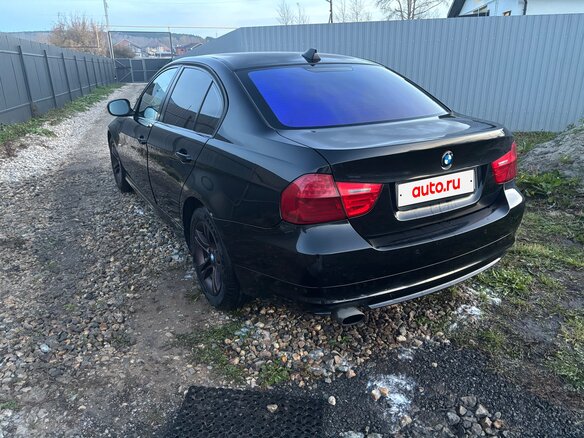 2009 BMW 3 серии 320d V (E90/E91/E92/E93) Рестайлинг, чёрный, 1050000 рублей - вид 6