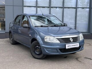 2010 Renault Logan I Рестайлинг, синий, 375000 рублей, вид 3