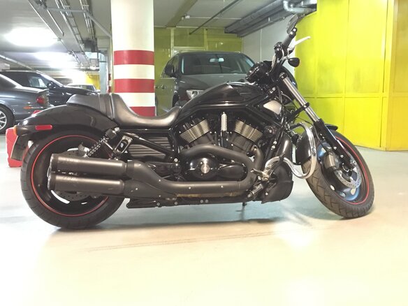 2008 Harley-Davidson V-Rod, чёрный - вид 2