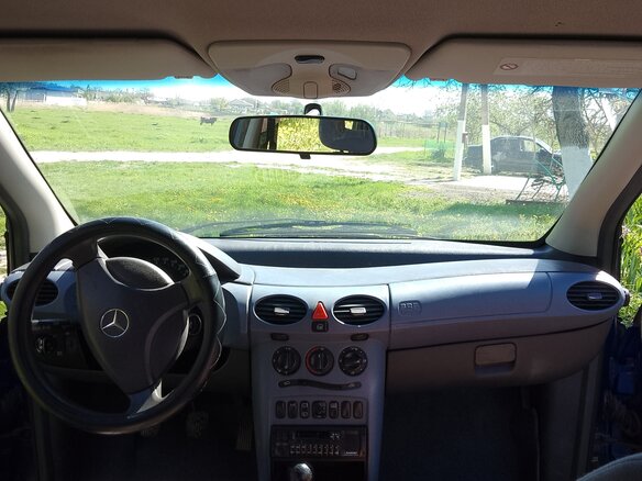 1999 Mercedes-Benz A-Класс 140 I (W168), синий, 275000 рублей - вид 9