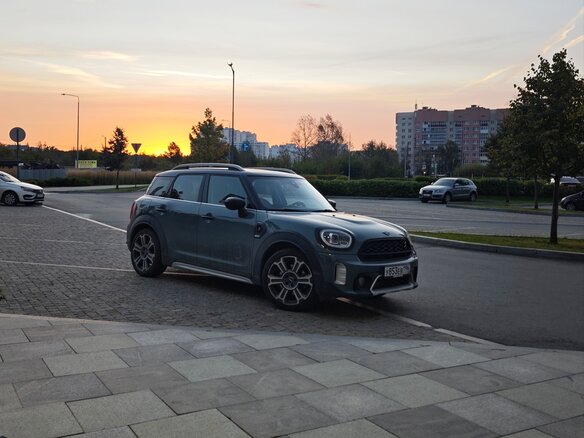 2021 Mini Countryman Cooper S II Рестайлинг, синий