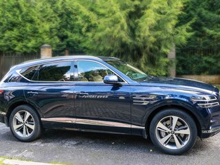 2021 Genesis GV80 I, синий, 8200000 рублей, вид 3