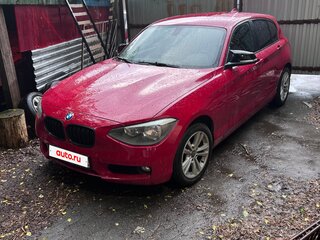 2012 BMW 1 серии 116i II (F20/F21), красный, 800000 рублей, вид 2