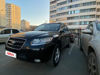 2008 Hyundai Santa Fe II, чёрный, 860000 рублей, вид 2
