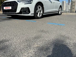 2022 Audi A8 55 TFSI IV (D5) Рестайлинг, белый, 8930000 рублей, вид 5
