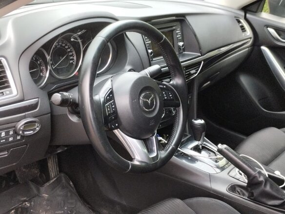 2012 Mazda 6 III (GJ), чёрный, 1800000 рублей - вид 10