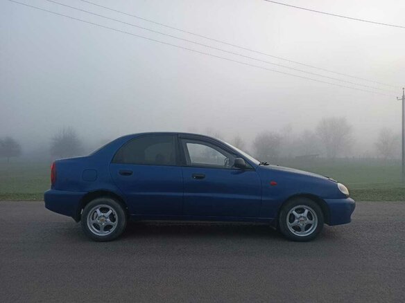 2007 Chevrolet Lanos I, синий, 380000 рублей - вид 2