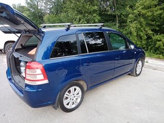 2008 Opel Zafira B Рестайлинг, синий, 810000 рублей, вид 4