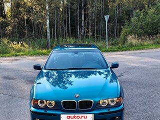 2000 BMW 5 серии 525i IV (E39) Рестайлинг, синий, 2050000 рублей, вид 4