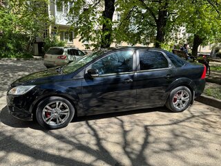 2008 Ford Focus II Рестайлинг, чёрный, 610000 рублей, вид 5