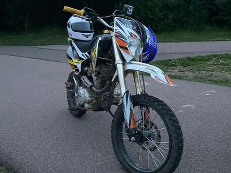 2020 Wels CRF 250, белый, 110000 рублей, вид 1