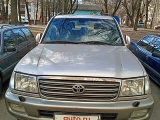 2004 Toyota Land Cruiser 100 Series Рестайлинг 1, серый, 1494803 рублей, вид 3