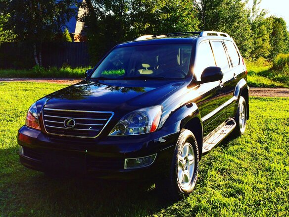 2007 Lexus GX 470 I, чёрный