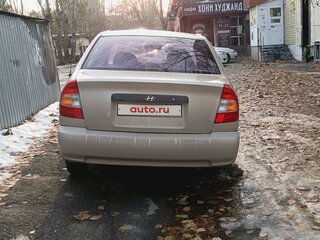 2005 Hyundai Accent ТагАЗ II, бежевый, 320000 рублей, вид 2