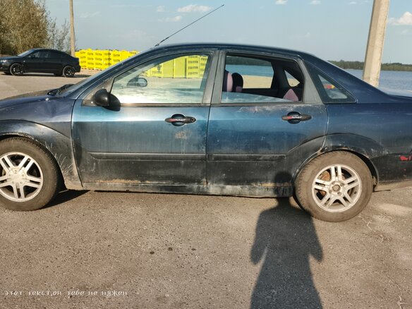2002 Ford Focus I (North America), синий, 150000 рублей - вид 1