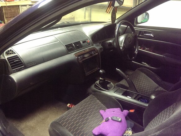 1998 Honda Prelude V, синий - вид 3