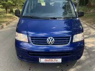 2008 Volkswagen Caravelle LWB Long T5, синий, 1790000 рублей, вид 3
