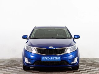 2013 Kia Rio 4-speed III, синий, 1009000 рублей, вид 2