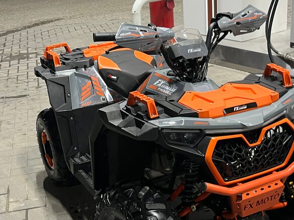 2026 FX moto K10, оранжевый - вид 3