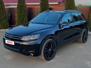 2011 Volkswagen Touareg II, чёрный, 1800000 рублей, вид 1