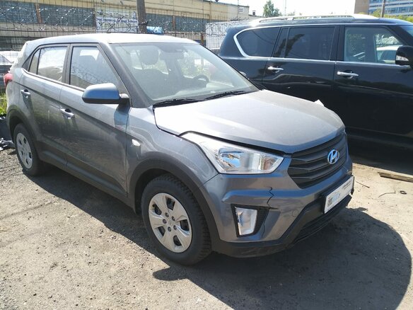 2017 Hyundai Creta I, серый - вид 1