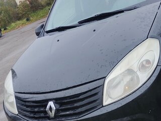 2012 Renault Sandero I, чёрный, 600000 рублей, вид 1