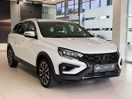 2024 Lada (ВАЗ) Vesta SW Cross I Рестайлинг (NG), белый, 1337000 рублей, вид 3