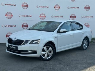 2019 Skoda Octavia III (A7) Рестайлинг, белый, 1799000 рублей, вид 1