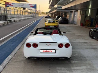 2007 Chevrolet Corvette C6, белый, 6000000 рублей, вид 4