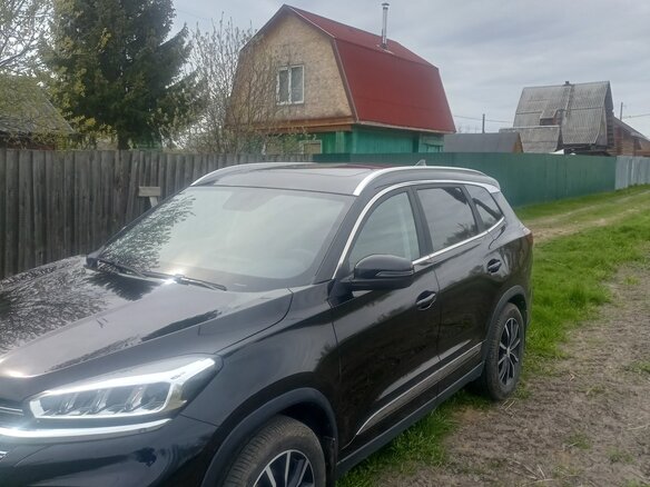 2023 Chery Tiggo 8 I Рестайлинг, чёрный, 2000000 рублей - вид 1