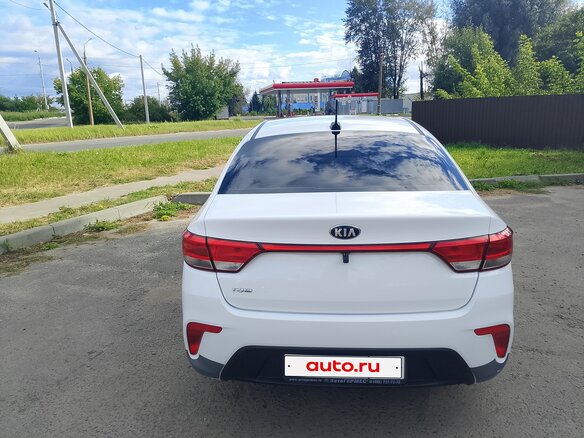 2019 Kia Rio IV, белый, 950000 рублей - вид 7