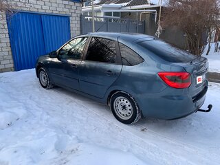 2014 Lada (ВАЗ) Granta I, синий, 625000 рублей, вид 4