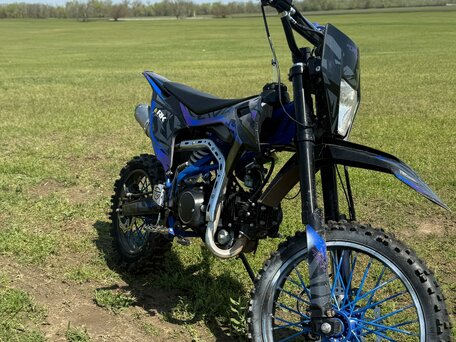 2023 Kayo Basic TT125, синий, 75000 рублей, вид 1