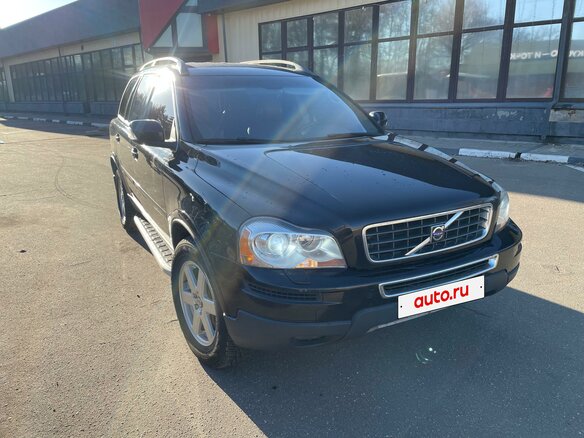 2007 Volvo XC90 I Рестайлинг, чёрный