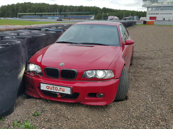 2002 BMW M3 III (E46), красный - вид 24